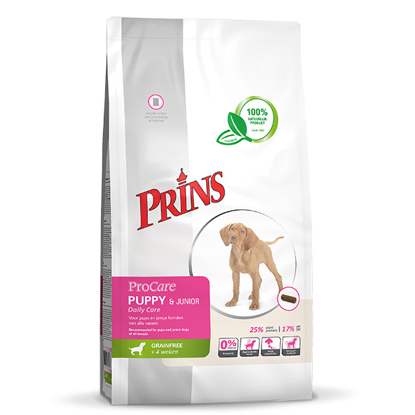 Afbeelding Prins ProCare Grainfree Puppy & Junior Daily Care hondenvoer 3 kg door Petsplace.nl