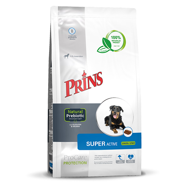 Afbeelding Prins ProCare Protection Super Active hondenvoer 15 kg door Petsplace.nl