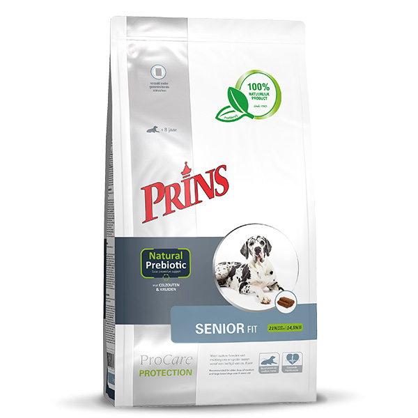 Afbeelding Prins ProCare Protection Senior Fit hondenvoer 3 kg door Petsplace.nl