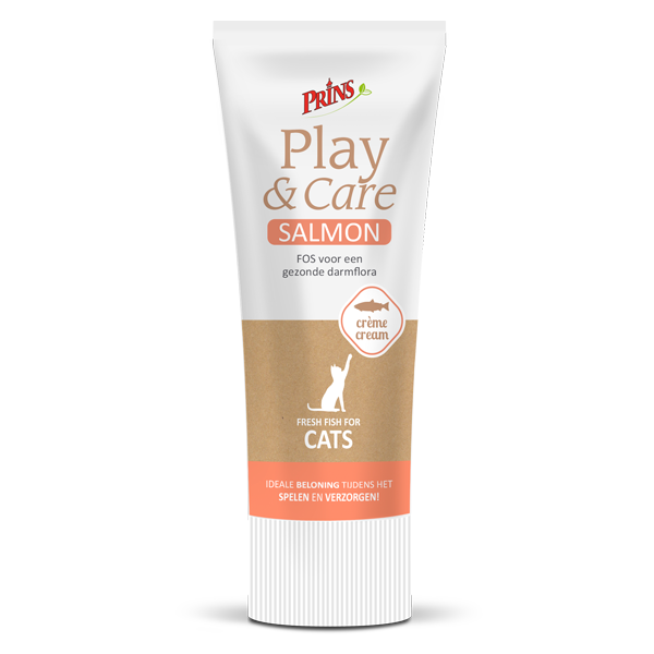 Afbeelding Prins Play & Care Cat Salmon - 75 g door Petsplace.nl