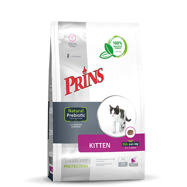Afbeelding Prins Vitalcare Protection Kitten - Kattenvoer - 5 kg door Petsplace.nl