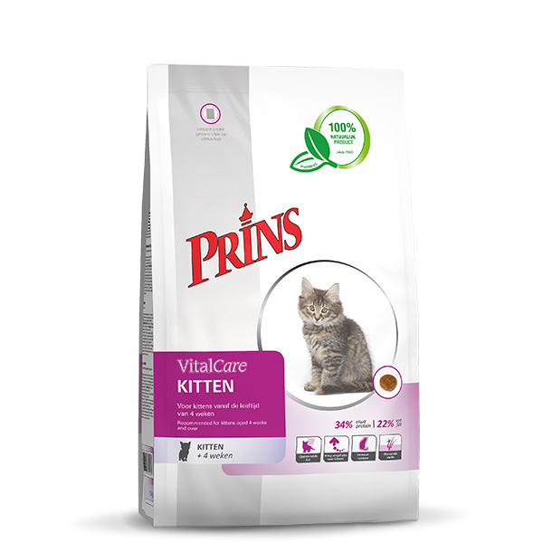 Prins Vitalcare Kitten - Kattenvoer - 10 kg