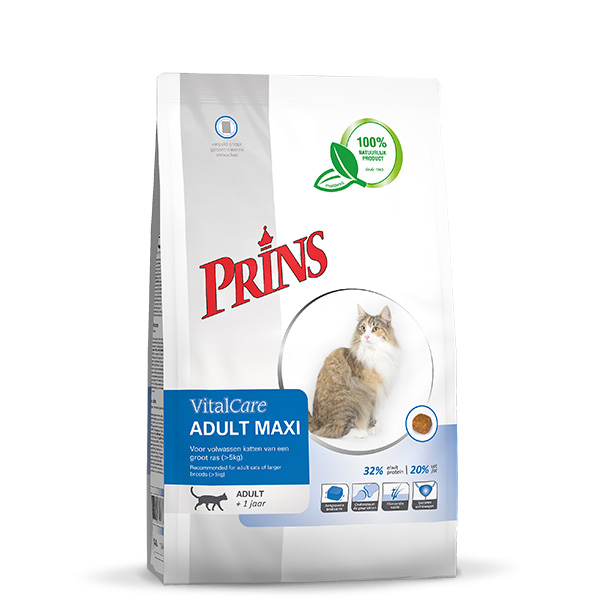 Afbeelding Prins VitalCare Adult Maxi kattenvoer 5 kg door Petsplace.nl