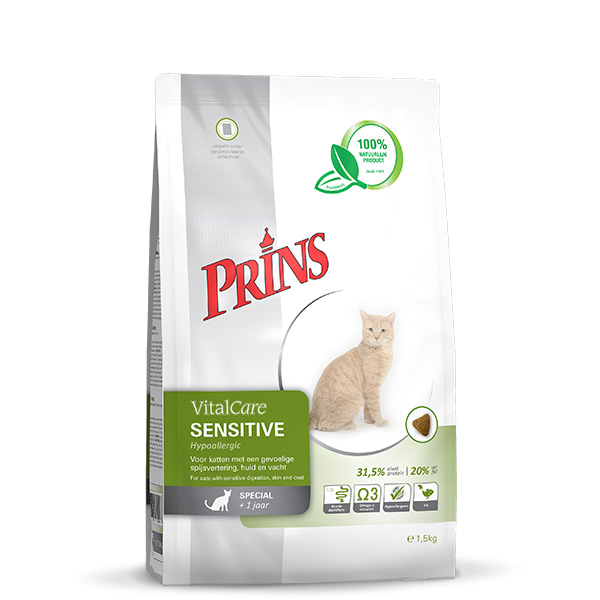 Afbeelding Prins - VitalCare - Sensitive Hypoallergic door Petsplace.nl