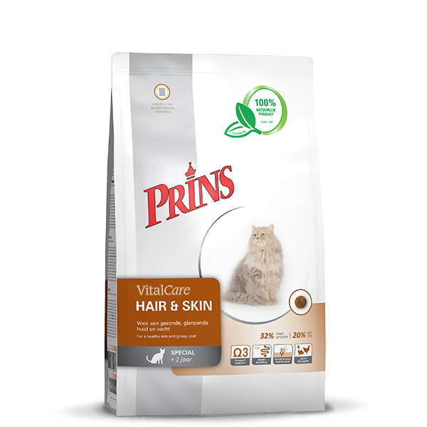 Afbeelding Prins VitalCare Hair & Skin kattenvoer 1.5 kg door Petsplace.nl
