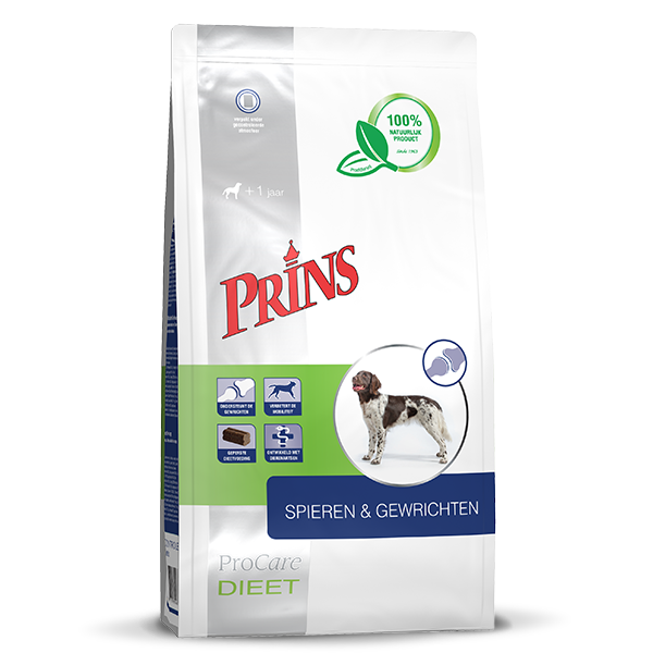 Afbeelding Prins Procare Dieet Spieren & Gewrichten hondenvoer 3 kg door Petsplace.nl