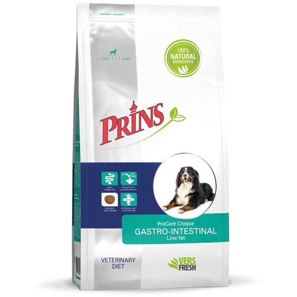 Afbeelding Prins Procare Croque Diet Gastro-Intestinal Zalm - Hondenvoer - 3 kg door Petsplace.nl