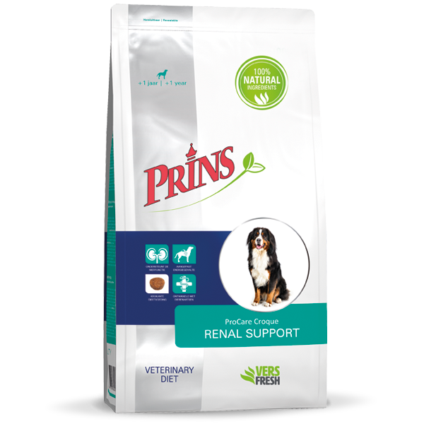Afbeelding Prins Procare Croque Diet Renal Support Gevogelte - Hondenvoer - 10 kg door Petsplace.nl
