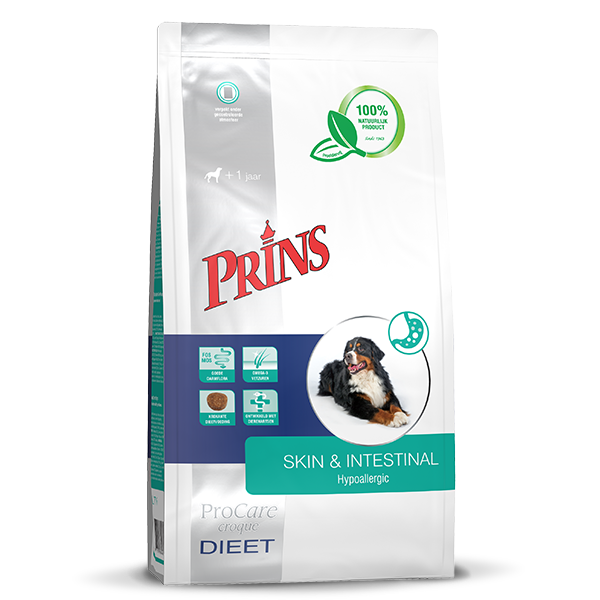 Prins Procare Croque Diet Skin&Intestinal - Hondenvoer - Eend 10 kg