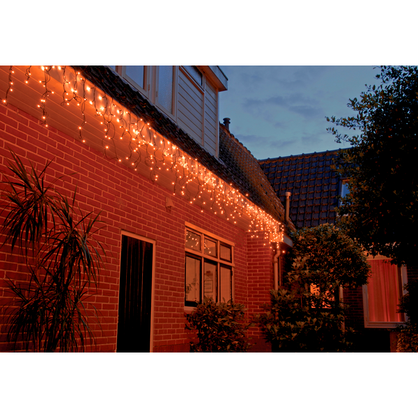 Afbeelding Cbd Connectable Icicle - Kerstverlichting - 4 m Classic Warm 200 led door Petsplace.nl