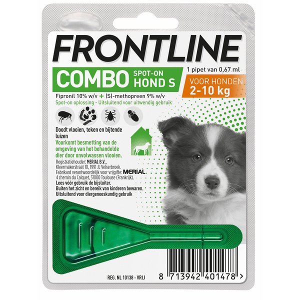 Afbeelding FRONTLINE COMBO HOND 1 PIP. 00001 door Petsplace.nl