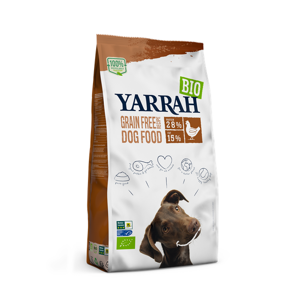 Yarrah Biologisch Graanvrij - Hondenvoer - 10 kg