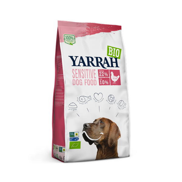 Afbeelding Yarrah Biologisch Sensitive - Hondenvoer - 2 kg door Petsplace.nl