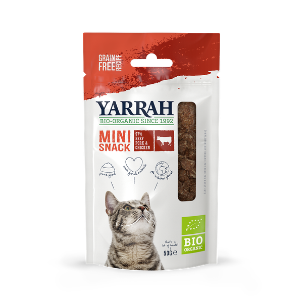 Afbeelding Yarrah Mini Snacks - 50 g door Petsplace.nl