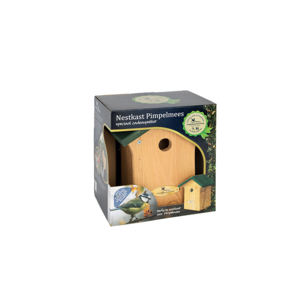 Afbeelding Wildbird Nestkast Portland Kadobox - Broeden - 23x19x13 cm door Petsplace.nl