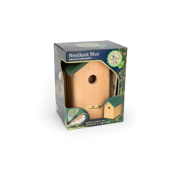 Afbeelding Wildbird Nestkast Oklahoma Kadobox - Broeden - 38x20x18 cm door Petsplace.nl