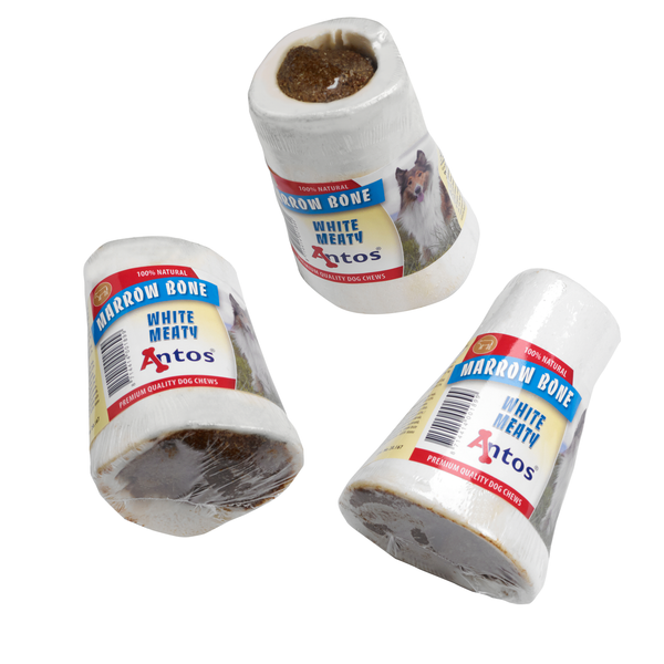 Afbeelding Antos Marrow Bone White Pate 308 g - Hondensnacks - Rund door Petsplace.nl