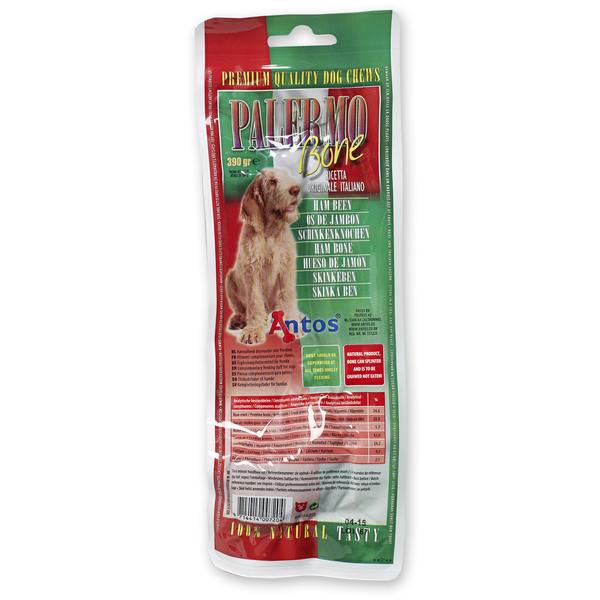 Afbeelding Antos Palermo Bone - Hondensnacks - Varken 390 g door Petsplace.nl