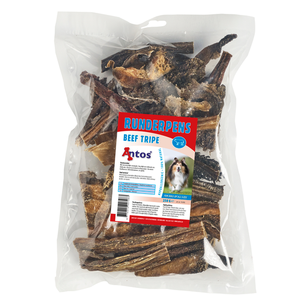 Afbeelding Antos Pensstaafjes - Hondensnacks - Rund 20 cm 250 g door Petsplace.nl