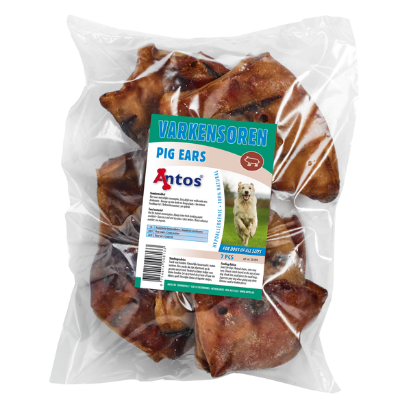 Afbeelding Antos Varkensoor Varken - Hondensnacks - 7 stuks door Petsplace.nl