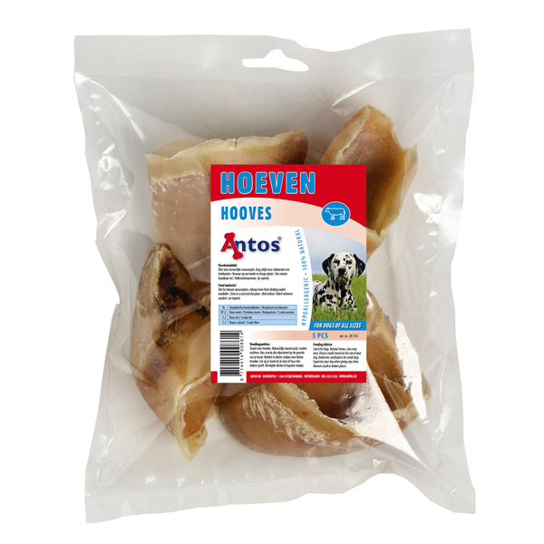 Afbeelding Antos Hoeven - Hondensnacks - Rund 230 g 5 stuks door Petsplace.nl