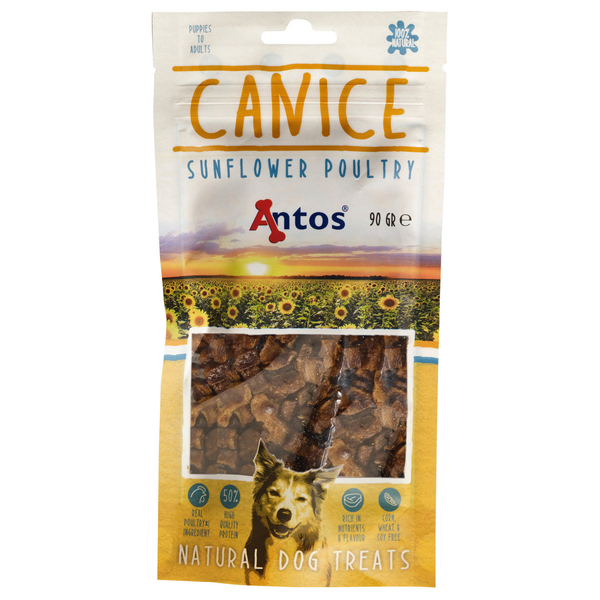 Antos Canice 80 g - Hondensnacks - Kip