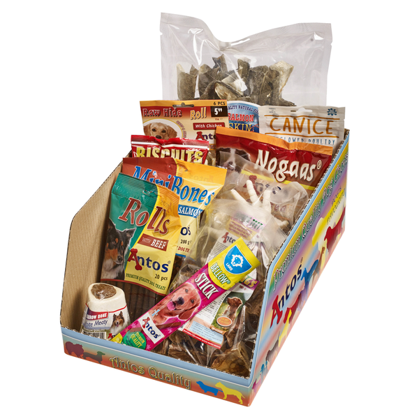 Afbeelding Antos Doggy Box Mixdoos - Hondensnacks - door Petsplace.nl