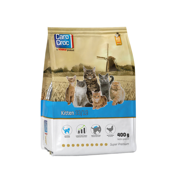 Afbeelding Carocroc Kitten - Kattenvoer - 400 g door Petsplace.nl