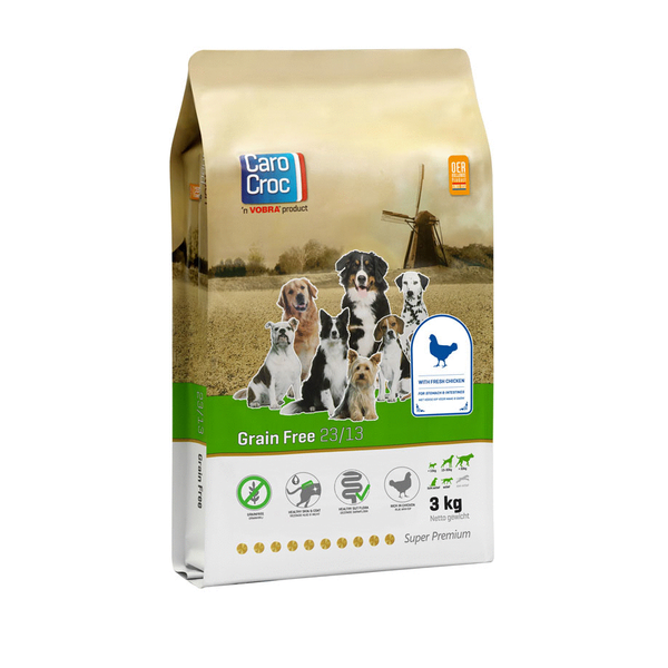 Afbeelding Carocroc 23/13 Grainfree hondenvoer 3 kg door Petsplace.nl