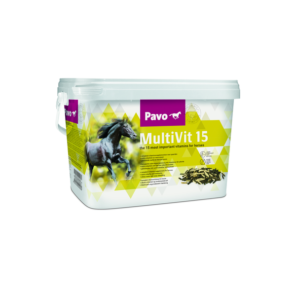 Afbeelding Pavo Multivit 15 - Voedingssupplement - 3 kg door Petsplace.nl