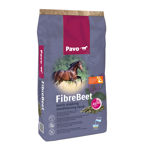 Afbeelding Pavo Fibrebeet - Paardenvoer - 15 kg door Petsplace.nl