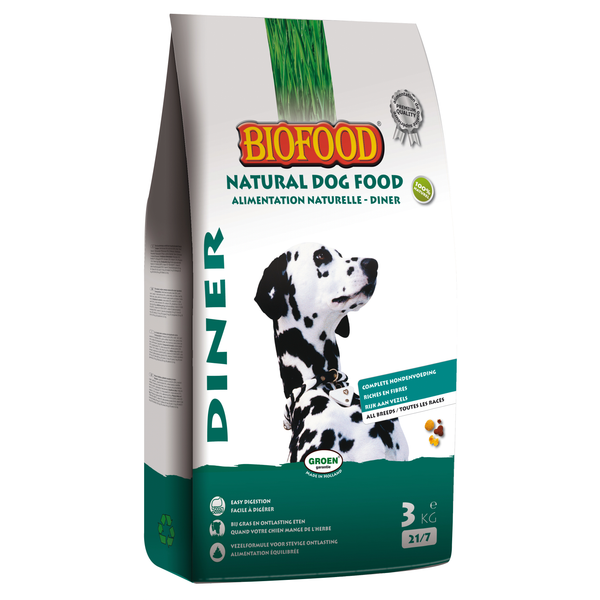 Afbeelding Biofood Diner hondenvoer 3 kg door Petsplace.nl