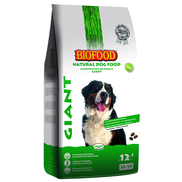 Afbeelding Biofood Giant hondenvoer 12.5 kg door Petsplace.nl