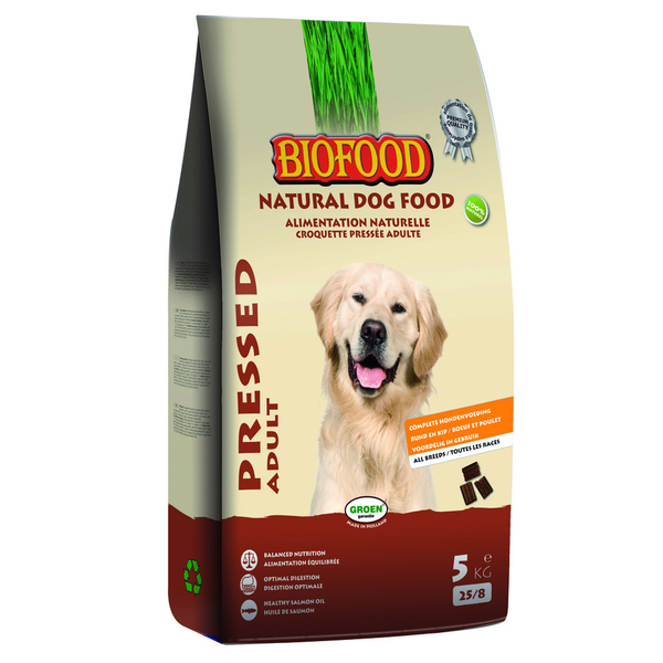 Afbeelding Biofood Adult Geperst hondenvoer TIJDELIJKE ACTIE 5 kg door Petsplace.nl