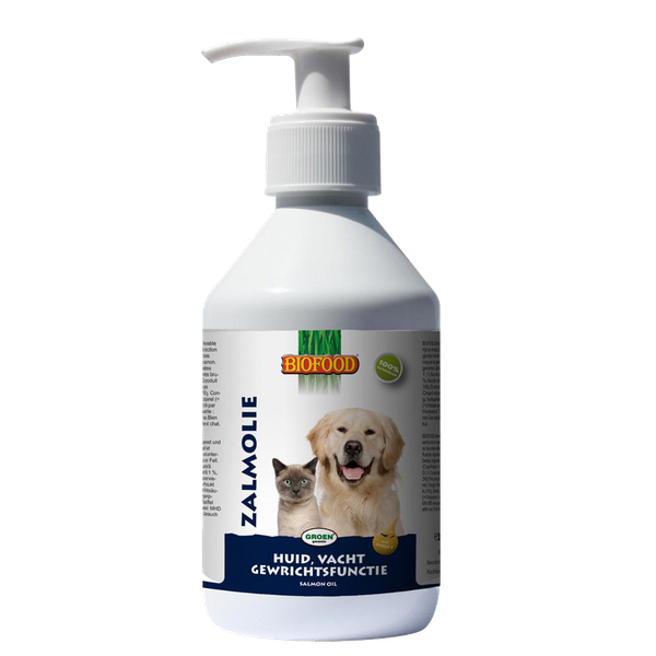 Afbeelding BF ZALMOLIE+D.POMP 250ML 00003 door Petsplace.nl