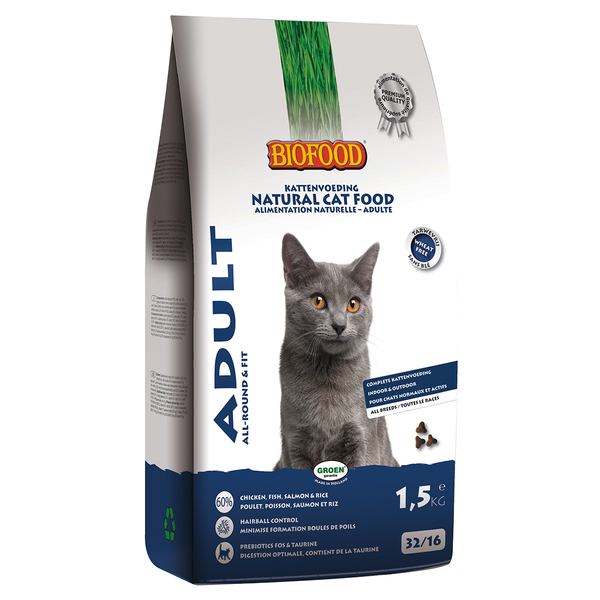 BIOFOOD CAT ADULT ALL-ROUND & FIT