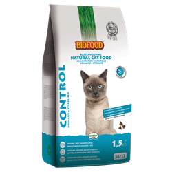 Slagschip Sobriquette stel voor Biofood Ncf Control Urinary&Sterilised - Kattenvoer - Kip Zalm Kippenlever  10 kg - Kattenbrokken - Pets Place