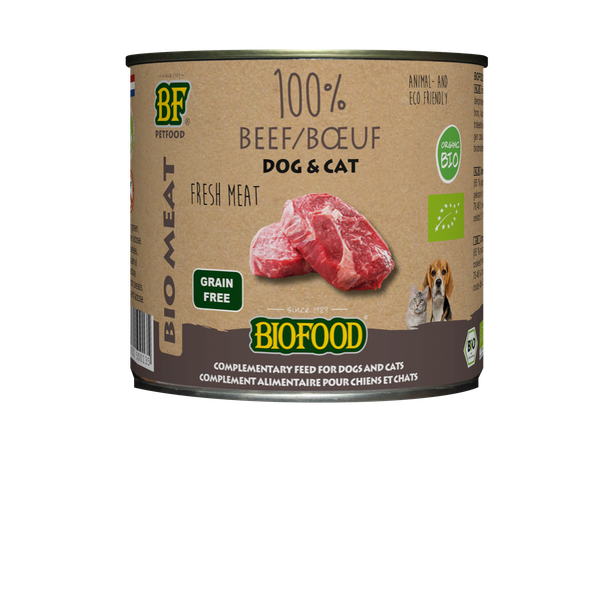 Afbeelding BF ORGANIC 100% RUND 200GR 00000 door Petsplace.nl