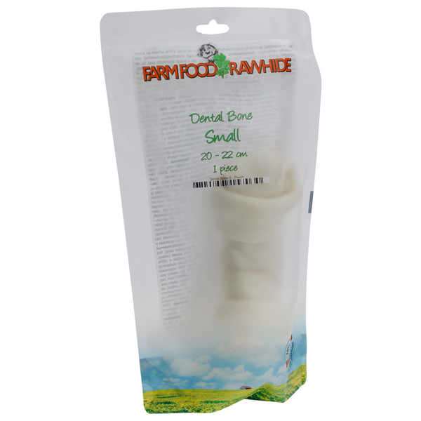 Afbeelding Farm Food Rawhide Dental Bone Rund - Hondensnacks - 200 g door Petsplace.nl