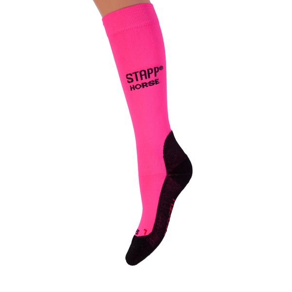 Afbeelding Stapp Horse Kniekous Horse Deocell Pink - Ruiterkleding - 35-38 door Petsplace.nl