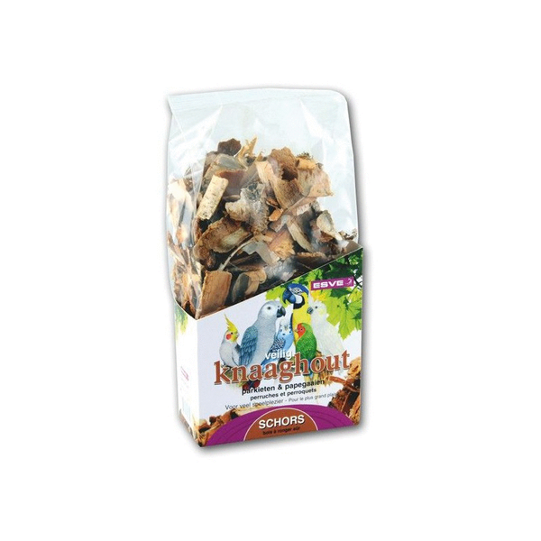 Afbeelding Esve Knaaghout Schors Vogels - Vogelsupplement - 120 g door Petsplace.nl