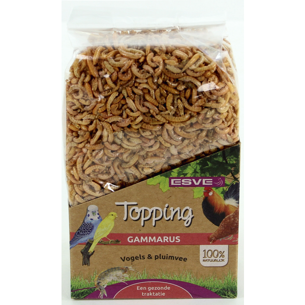 Afbeelding Esve Topping Gammarus - Vogelsnack - 50 g door Petsplace.nl