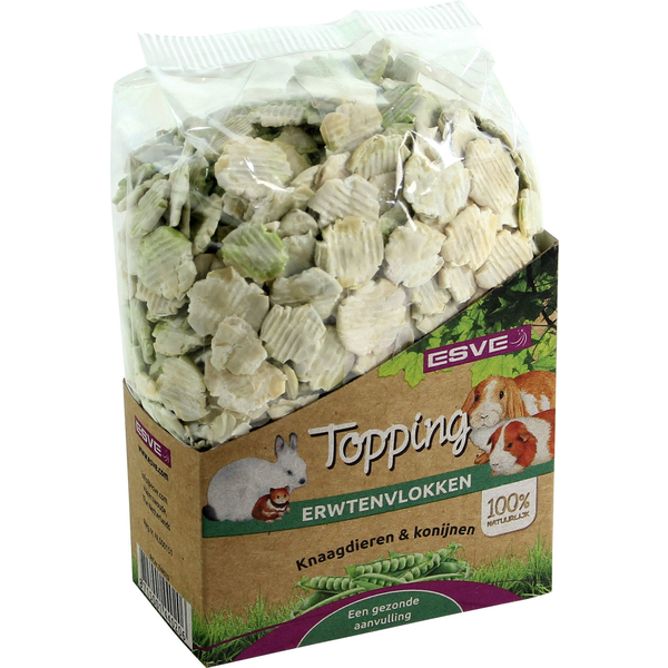 Afbeelding Esve Topping Erwtenvlokken - Knaagdiersnack - 225 g door Petsplace.nl