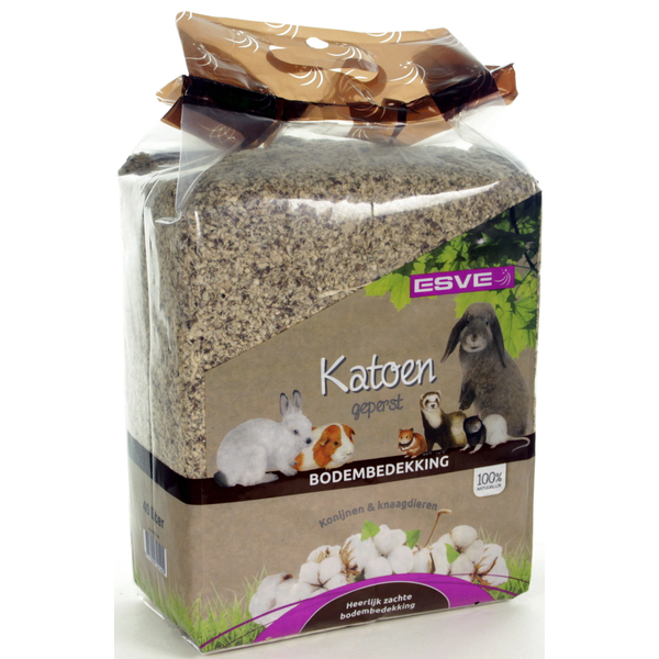 Afbeelding Esve Katoen - Bodembedekking - 40 l door Petsplace.nl