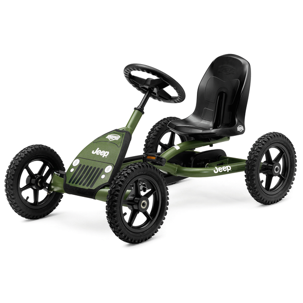 Afbeelding Berg Jeep Junior Pedal Go-Kart - Buitenspeelgoed - Groen 38 Jaar door Petsplace.nl