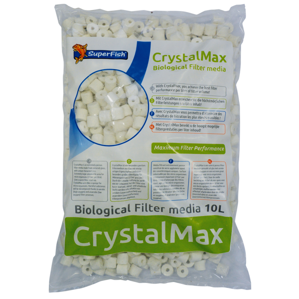 Afbeelding Superfish Crystal Max Filtermateriaal - Filters - 20 cm 10 l Wit door Petsplace.nl