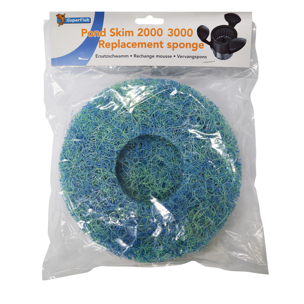 Afbeelding Superfish Pond Skim Vervangspons - Filters - 22x5x25 cm 2000/3000 door Petsplace.nl