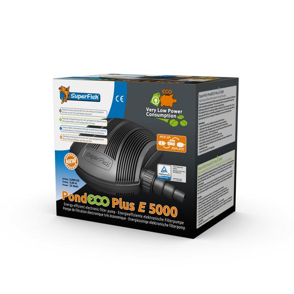 Afbeelding Superfish Pond Eco Plus E 5000 - Pompen - 5000 l/h door Petsplace.nl