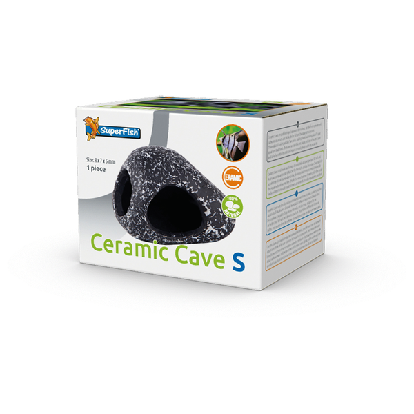 Afbeelding SuperFish ceramic cave s door Petsplace.nl