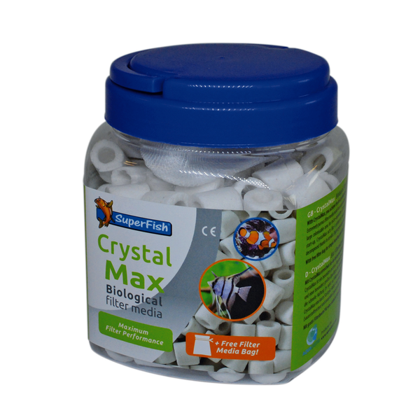 Afbeelding Superfish Crystal Max Media - Filters - 1000 ml Wit door Petsplace.nl